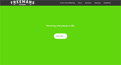 Desktop Screenshot of freemansexplore.com